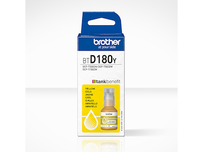 BLÆKPATRON BROTHER BTD180Y YELLOW FLASKE OP TIL 5000 SIDER
