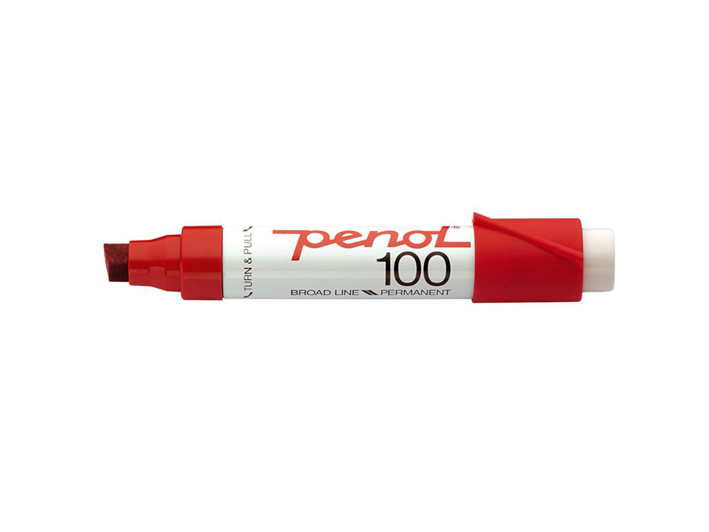 MARKER PENOL 100 RØD 3-10 MM  12805202