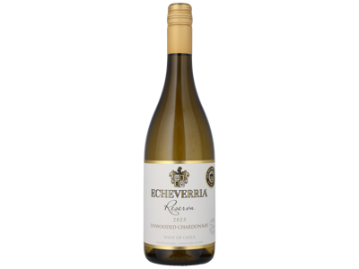 CHARDONNAY RESERVA UNWOODED CURICO VALLEY VINA ECHEVERRIA 2023 13,5% 75CL.