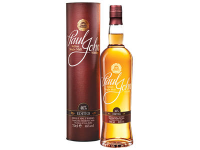 PAUL JOHN EDITED HINT OF PEAT SINGLE MALT WHISKY 70CL. 46%
