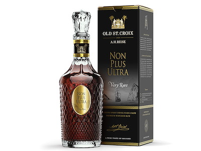 A.H. RIISE ROM OLD ST. CROIX NON PLUS ULTRA VERY RARE 42% 70CL.