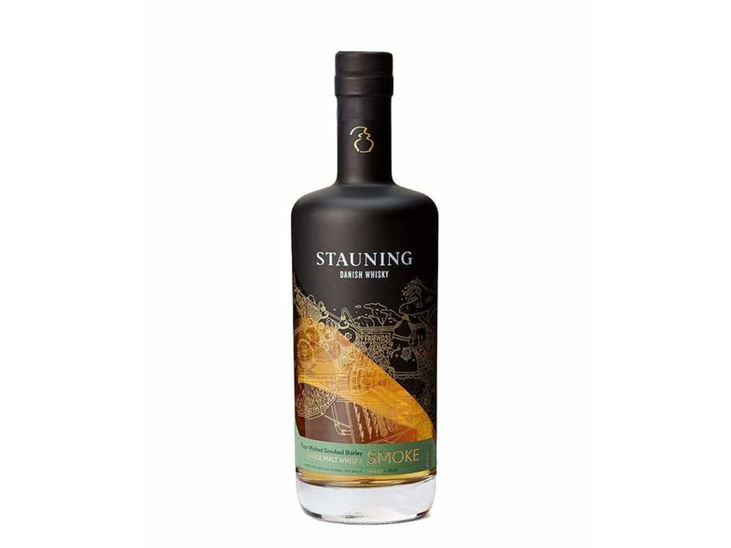 STAUNING SMOKE 47% 70CL. FRA STAUNING DANISH WHISKY 