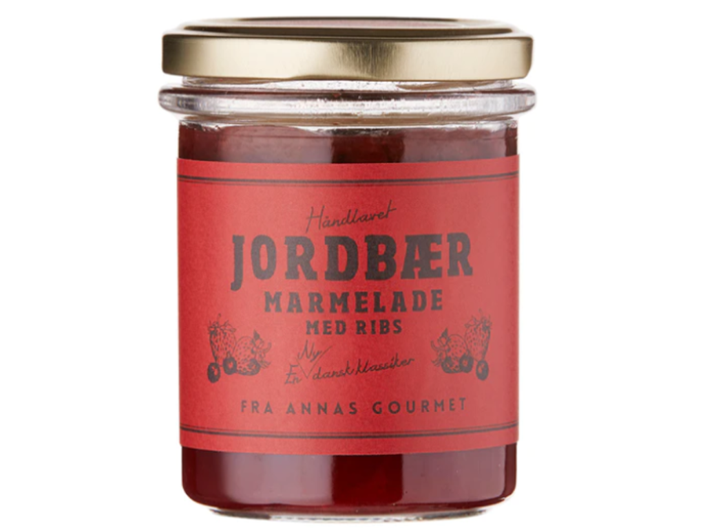 ANNAS GOURMET MARMELADE JORDBÆR 200GR. ØKOLOGISK 