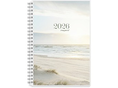 KALENDER MAYLAND 2026 26200400 A5 UGEKALENDER HØJFORMAT MØRKEGRÅ 14,8X21CM
