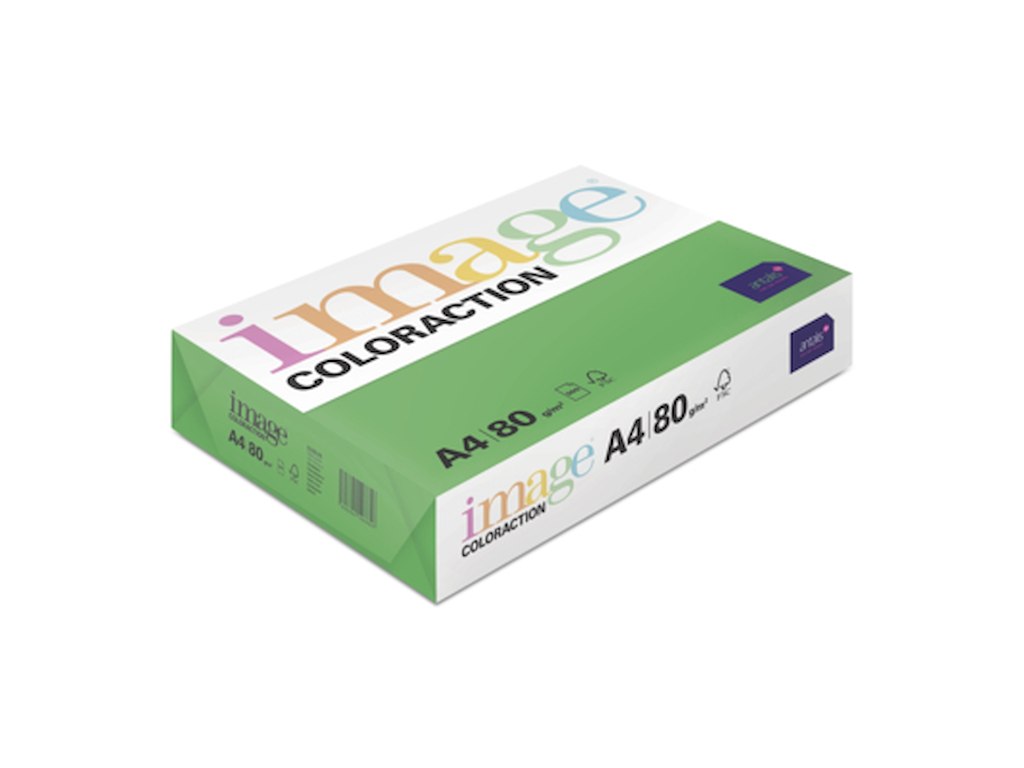 KOPIPAPIR IMAGE COLORACTION A4 DEEP GREEN 80 GR 500 ARK/PK 