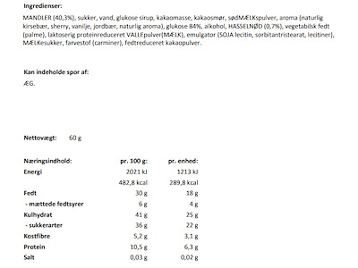 COCOTURE JULEMARCIPANFIGURER 3 STK.  60 GR. GRÅ ÆSKE