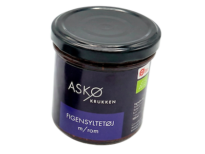 ASKØ KRUKKEN FIGENSYLTETØJ 165ML. ØKO.
