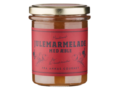 ANNAS GOURMET JULEMARMELADE MED ÆBLE 200GR.  