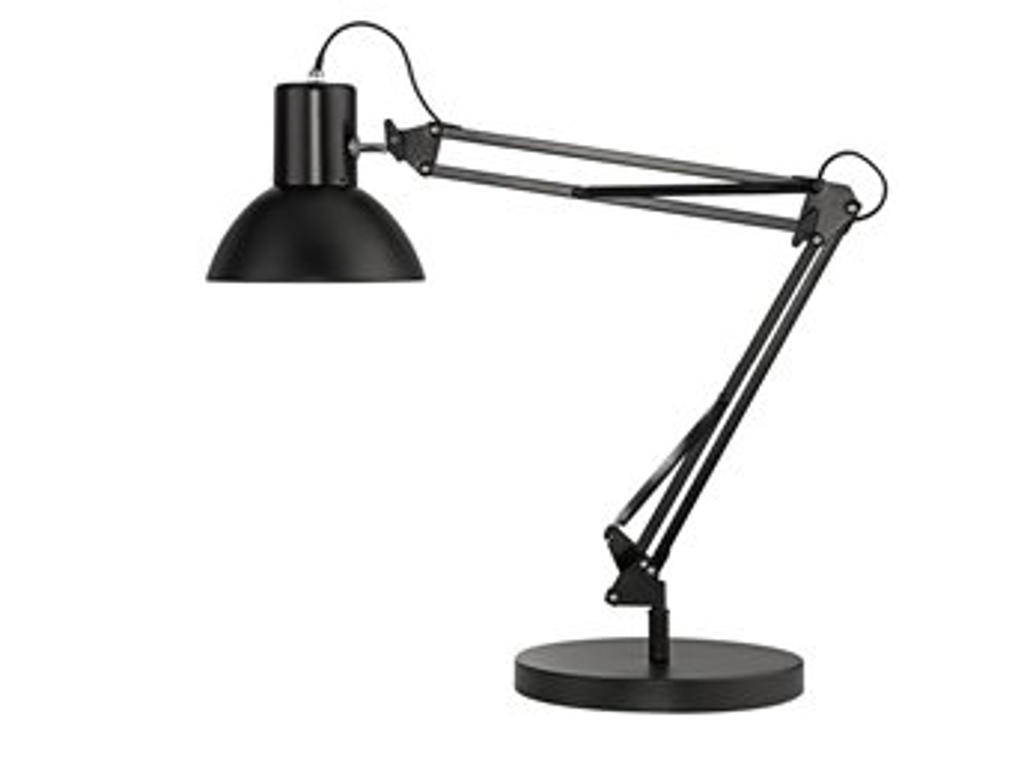 LAMPE SUCCESS 66 UNILUX LED BLACK MED FOD OG BORDKLEMME 400093600