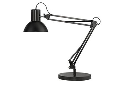 LAMPE SUCCESS 66 UNILUX LED BLACK MED FOD OG BORDKLEMME 400093600