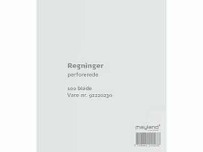 BLANKET REGNINGSBLOK 20X50 BLADE 126 X 148 MM. 92 2202 30 92220230