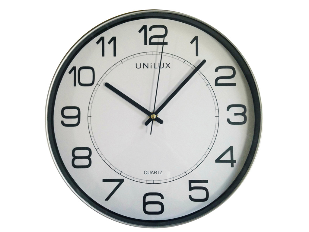 VÆGUR UNILUX GRÅ Ø30CM MAGNETISK LÆSBAR OP TIL 35M.  400094406