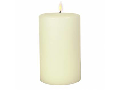 LYS BLOKLYS 7X12CM CHAMPAGNE 12 STK. 