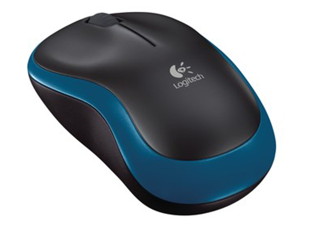 DATATILBEHØR LOGITECH WIRELESS MOUSE BLUE M185 