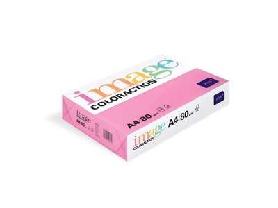 KOPIPAPIR IMAGE COLOR A4 NEONPINK 80 GR. PK. MED 500 ARK        *** 