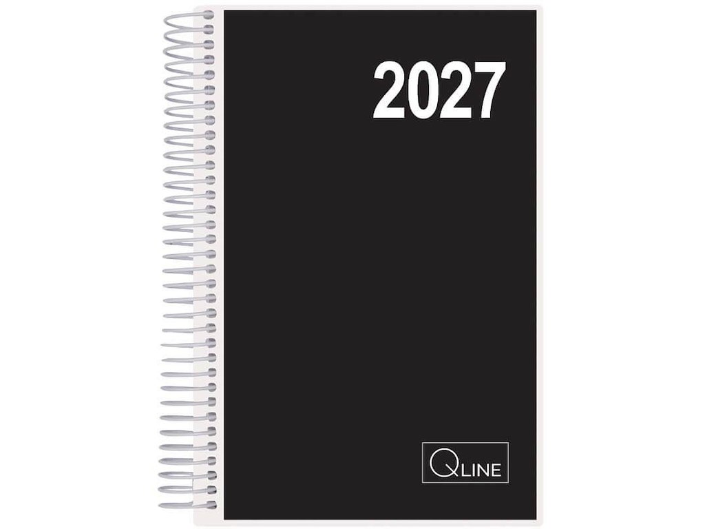 KALENDER Q-LINE 2027 DAGKALENDER 12X17CM 27211100
