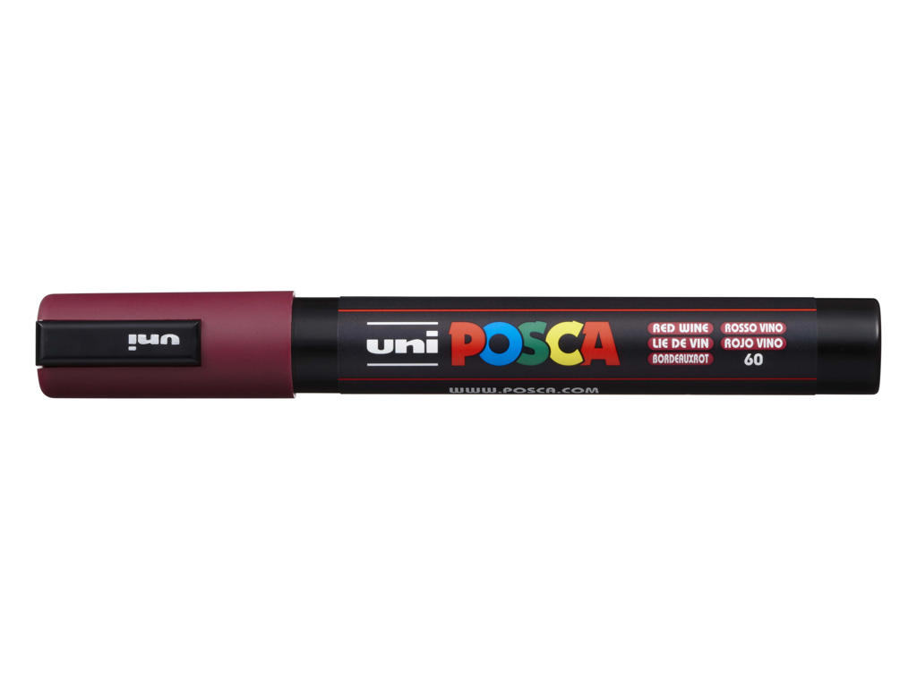 MARKER UNI POSCA PC-5M RED WINE  