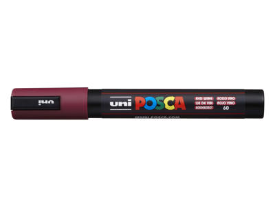MARKER UNI POSCA PC-5M RED WINE  