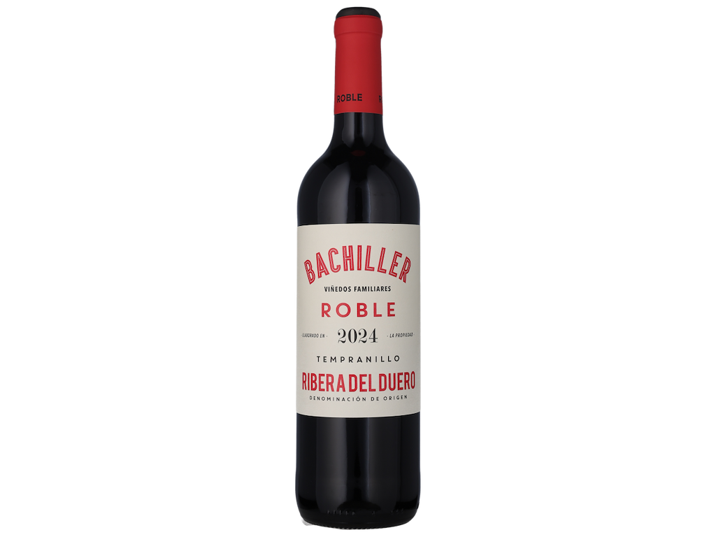 BACHILLER ROBLE RIBERA DE DUERO BODEGAS CANDERUELA 14,5% 75CL. 