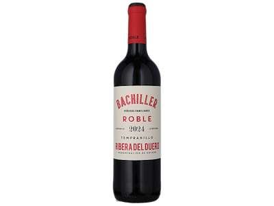 BACHILLER ROBLE RIBERA DE DUERO BODEGAS CANDERUELA 14,5% 75CL. 