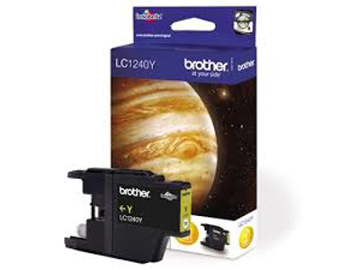 BLÆKPATRON BROTHER LC1240Y YELLOW TIL BROTHER MFC-J6510,6710,6910   LC1240Y