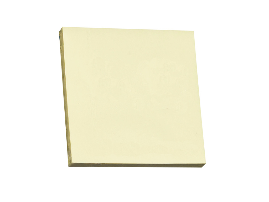 BLOK Q-LINE NOTES 76 X 76 MM GUL  S004026