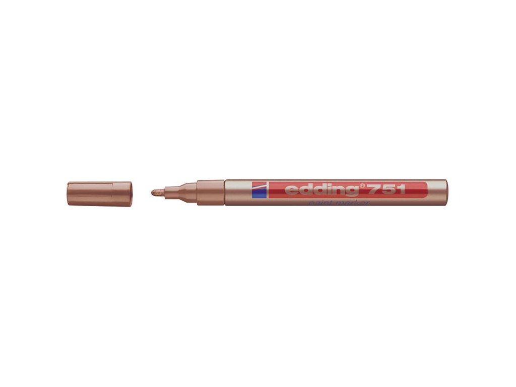 MARKER EDDING 751 PAINTMARKER  KOBBER 1-2MM