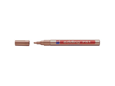 MARKER EDDING 751 PAINTMARKER  KOBBER 1-2MM