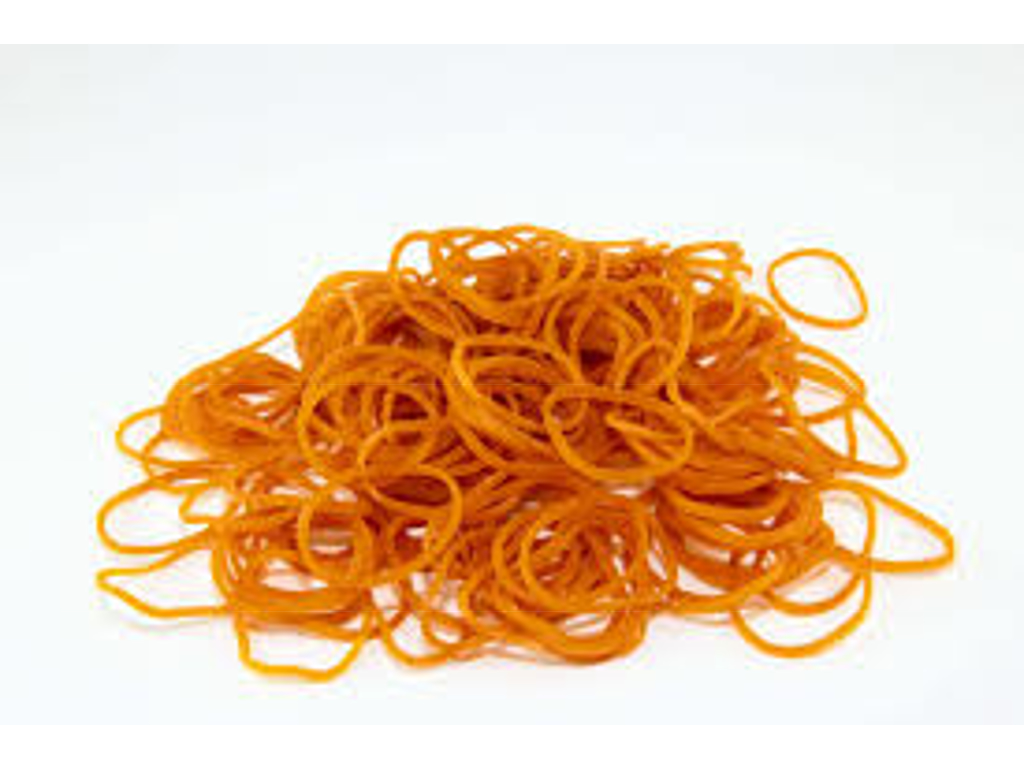 GUMMIBÅND NATUR NR. 14 100 STK.  