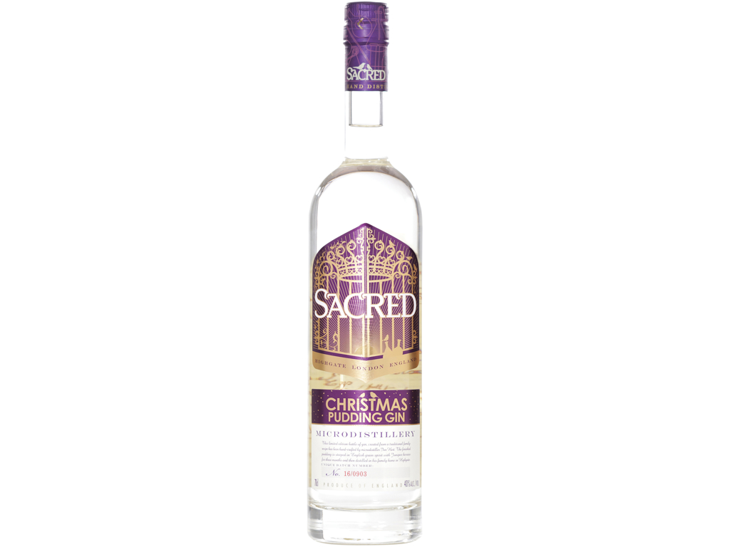 SACRED CHRISTMAS PUDDING 40% 70CL GIN 