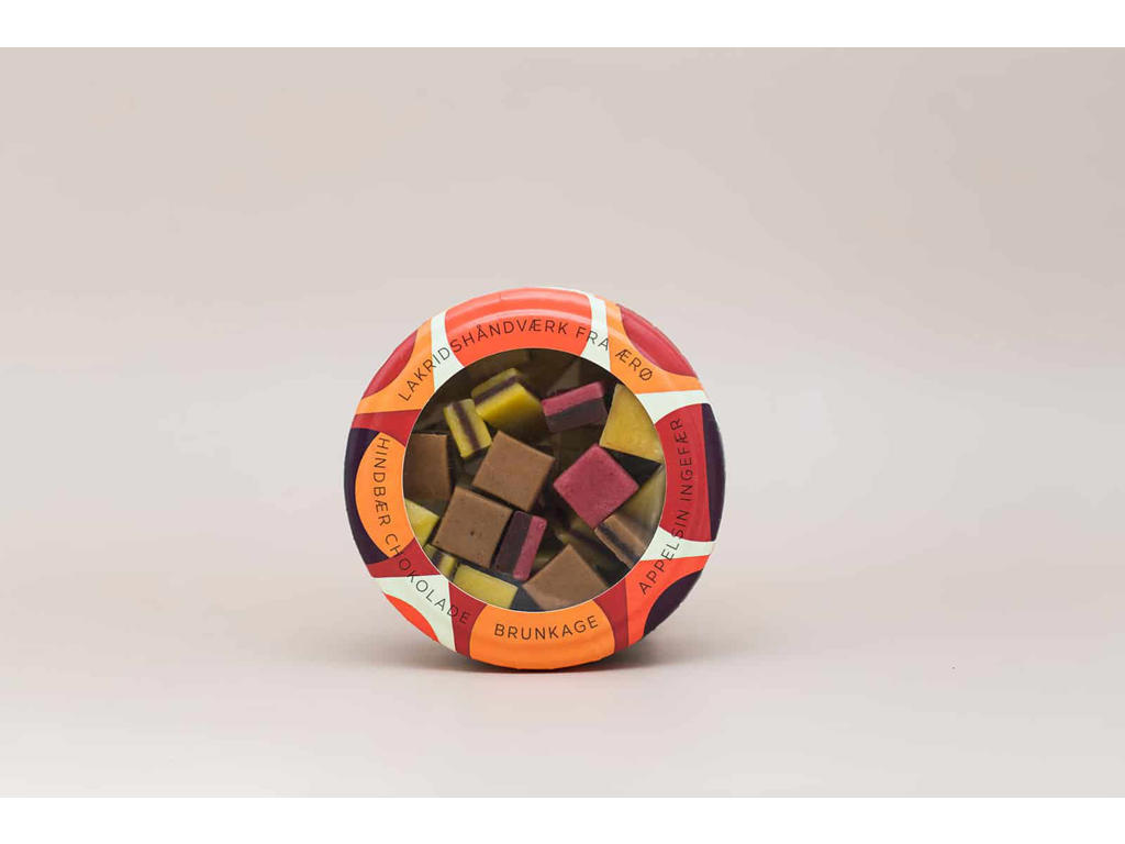 HATTESENS KONFEKTFABRIK LAKRIDS
KONFEKT 125GR. VINTER HINDBÆR/CHOKOLADE, BRUNKAGE, APPELSIN/INGEFÆR