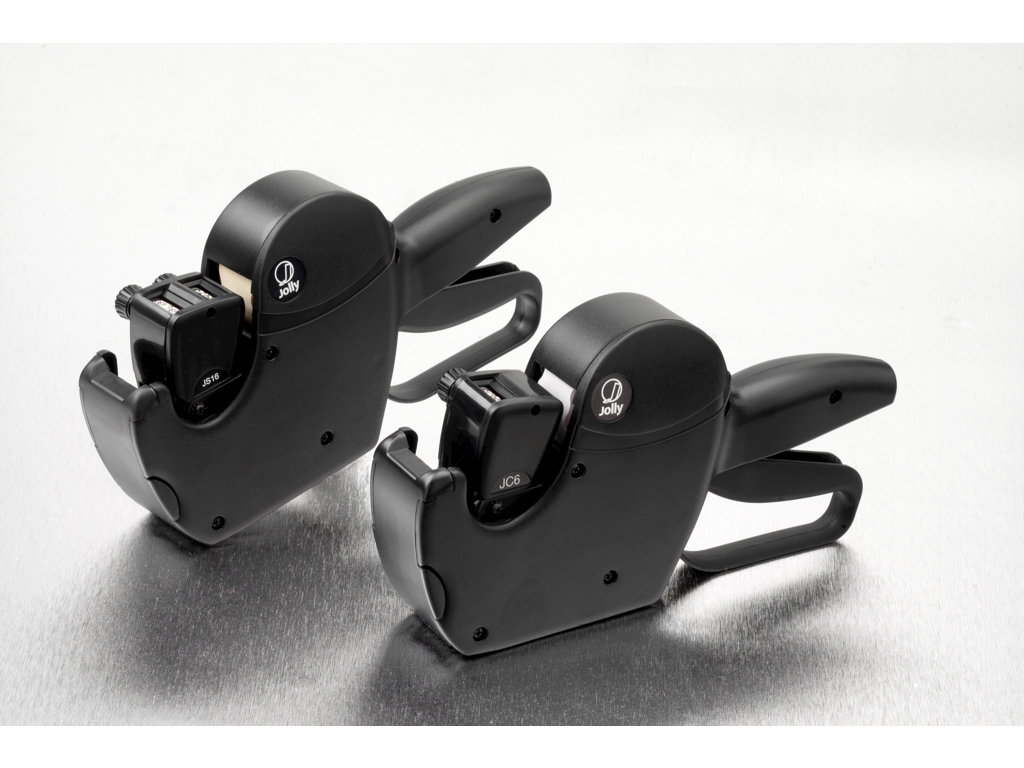 PRISMÆRKNING JOLLY PRISPISTOL JC6 1 LINIE 6 CIFRE INCL.4 RL. MÆRKER A 1500 STK.