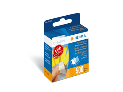 FOTOHJØRNER HERMA 12X17MM 500 STK SELVKLÆBENDE TIL HJØRNER  HER1070