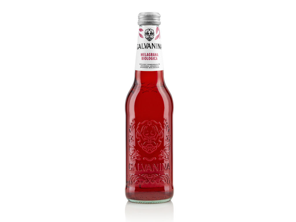 GALVANINA GRANATÆBLE ØKO 35,5CL ITALIENSK SODAVAND 