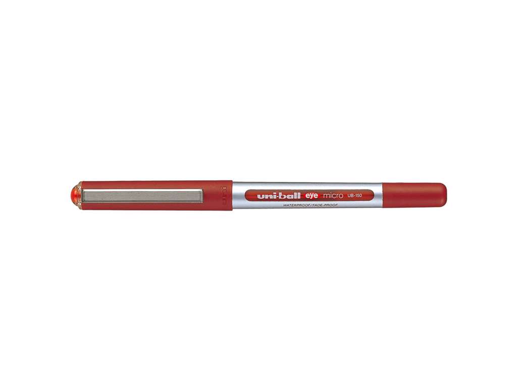 ROLLERPEN UNI-BALL UB-150 EYE MICRO 0,2MM RØD 