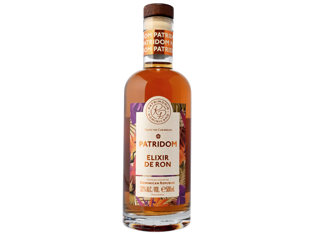 RON PATRIDOM ELIXIR 32% 50 CL. SPIRIT DRINK ROMBASERET SPIRITUS 