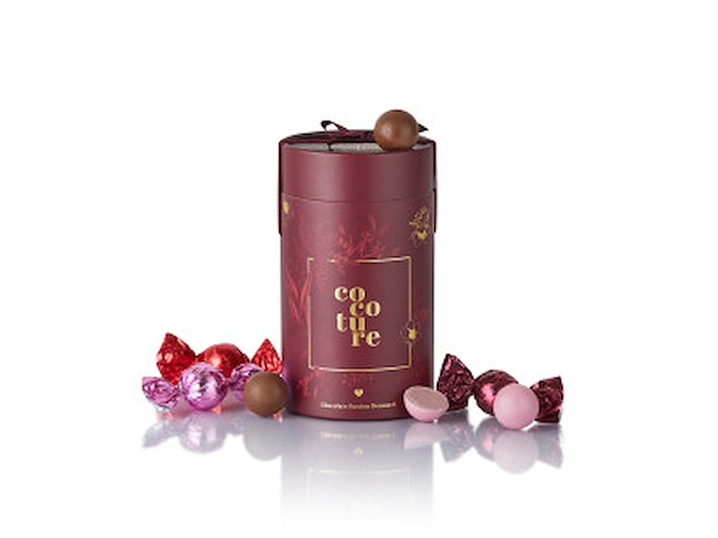 COCOTURE CHOKOKUGLER 230GR. I BORDEAUX GAVERØR 819039