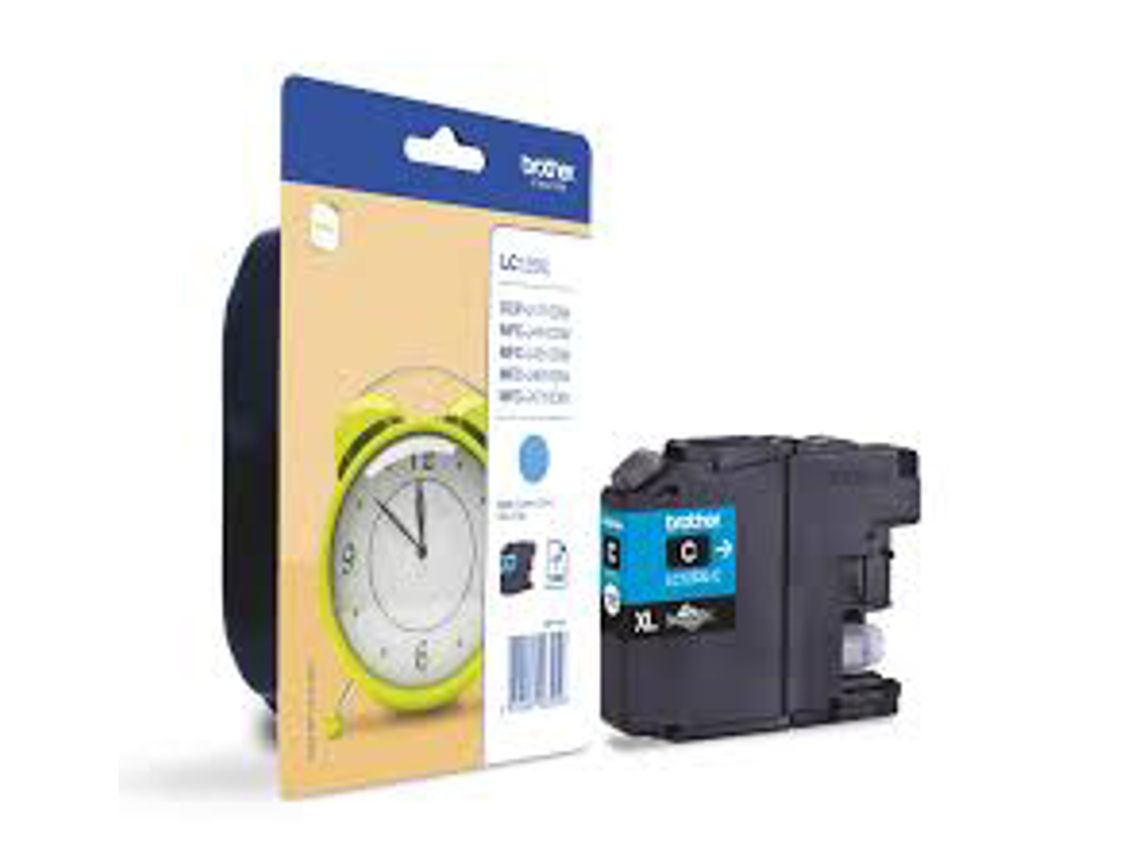 BLÆKPATRON BROTHER LC125XLC CYAN TIL BROTHER MFCJ4510DW LC125XLC