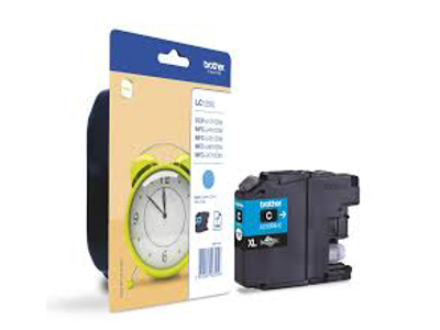 BLÆKPATRON BROTHER LC125XLC CYAN TIL BROTHER MFCJ4510DW LC125XLC