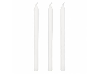 LYS RUSTIK HVID 29 CM A 50 STK  