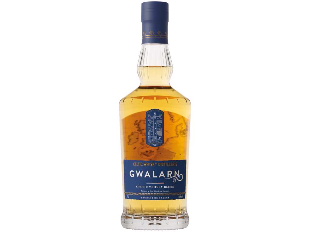 GWALARN WHISKY 40% BLENDED WHISKY CELTIC WHISLY DISTILLERY 70CL. 