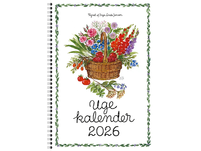 KALENDER PLAKATFORLAGET 2026 UGEKALENDER A5 15X21CM 2632 