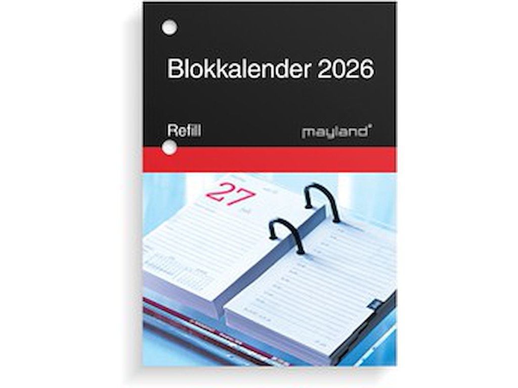 KALENDER MAYLAND 2026 26140000 BLOKKALENDER 8X11,5CM 