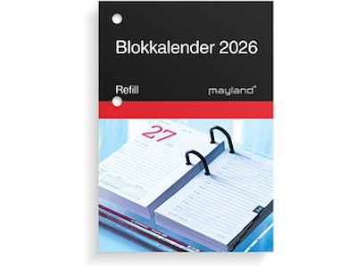 KALENDER MAYLAND 2026 26140000 BLOKKALENDER 8X11,5CM 