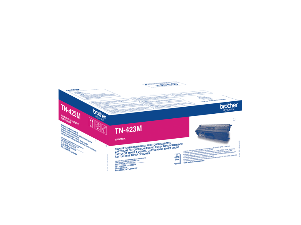 LASERTONER BROTHER TN423M MAGENTA 4000 SIDER HL-L8260 