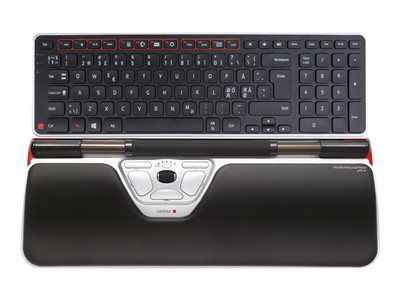 ROLLERMOUSE CONTOUR RED+ WIRELESS INCL. TASTATUR 