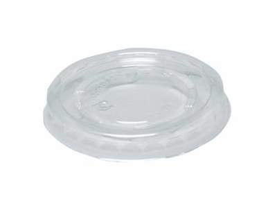 LÅG TIL BÆGER 57 ML. Ø62MM PET KLAR A 2500 STK. 