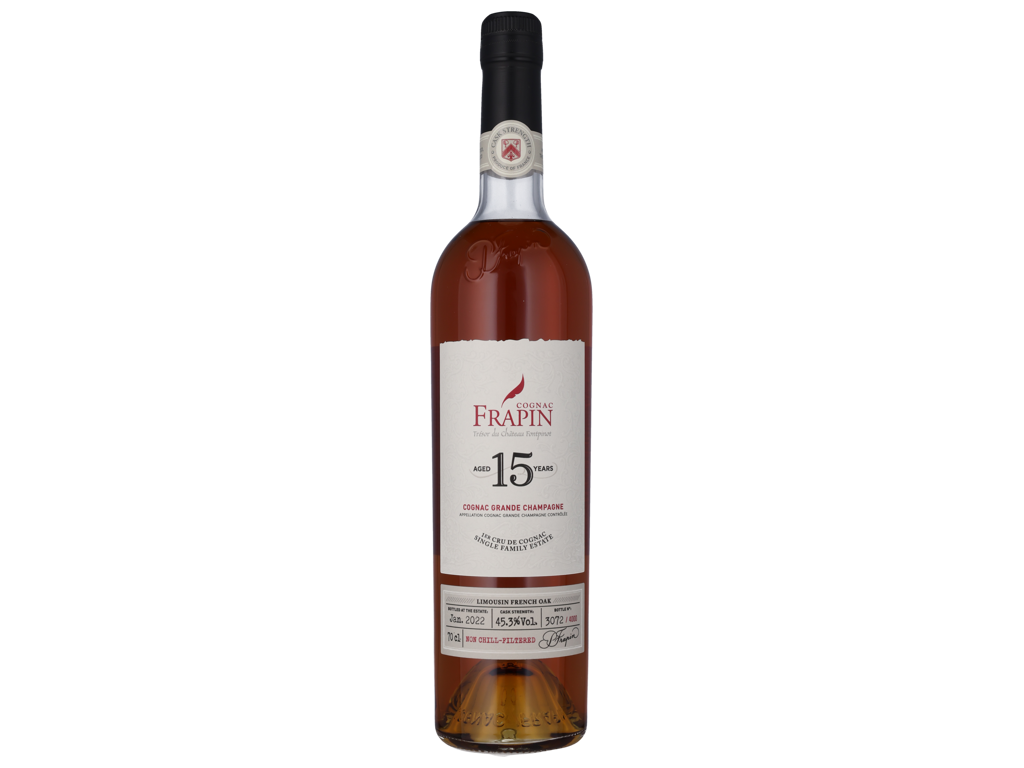 FRAPIN COGNAC 15Y XO GRANDE CHAMPAGNE 45,3% 70CL.