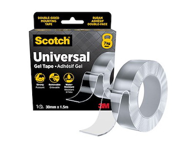 TAPE SCOTCH NANO DOBBEL SIDET TRANSPERANT 30MMX1,5M