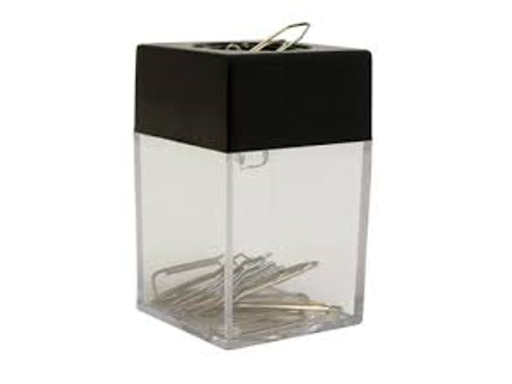 CLIPSHOLDER MAGNETISK SORT/KLAR  744610